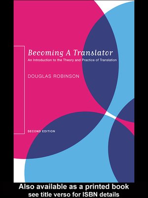 cover image of Becoming a Translator